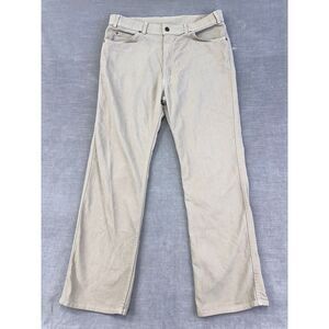 VTG‎ 80s Levis Pants Mens 34x29 Khaki Classic 5-Pocket made in USA Retro Boot